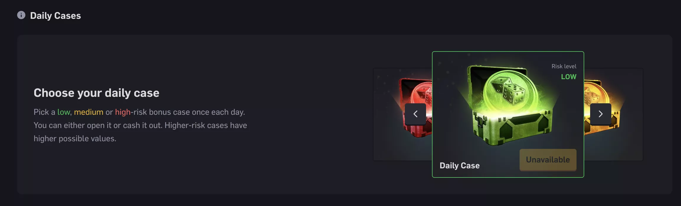 csgoempire daily cases