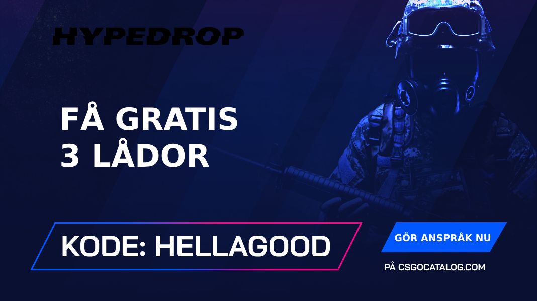 HypeDrop Kampanjkoder: Använd “HYPEHELLA” och få 3 gratis lådor