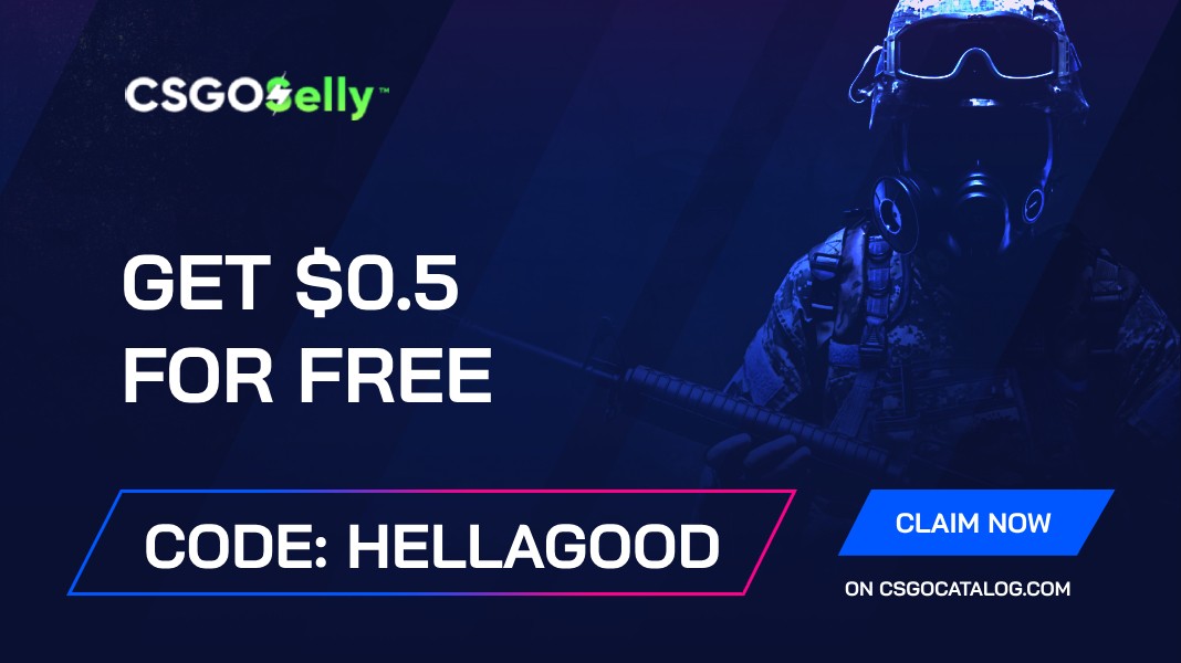 CSGOSelly Promo Code: Use “HELLAGOOD” and Get 0.5$ for Free