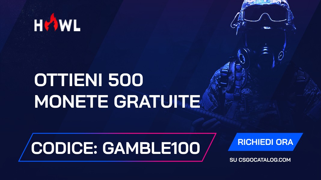 Codici promozionali Howl.gg: Usa “Gamble100” e ottieni 500 monete gratis
