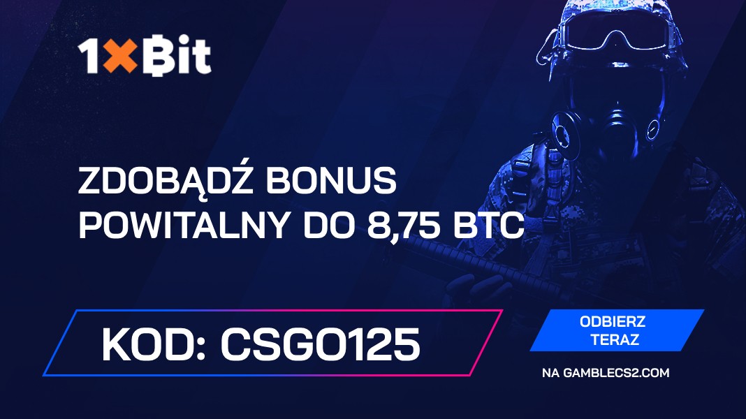 Kod promocyjny 1xBit 2025: Użyj “CSGO125” i uzyskaj bonus powitalny do 8,75 BTC