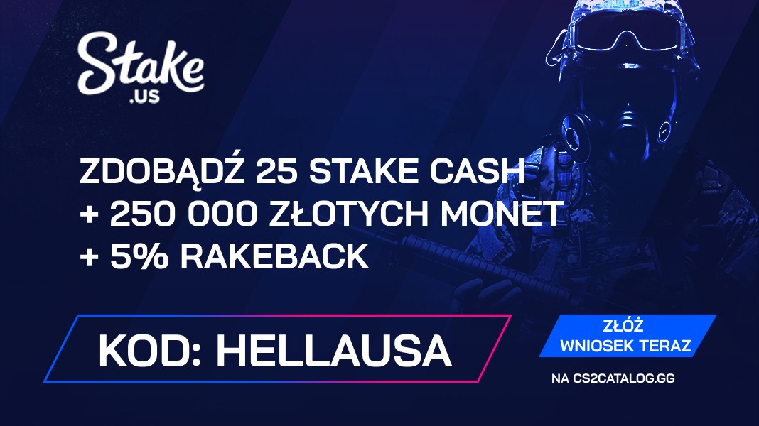 Kody polecające Stake.US 2025: Użyj „HellaUSA” i zdobądź 25 Stake Cash + 250,000 Gold Coins + 5% rakeback